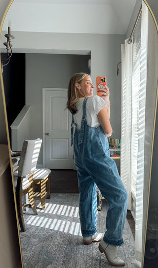 Denim Jumpsuit image 1