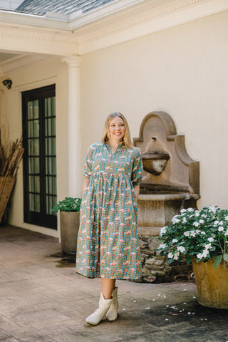 Cate Print Dress | Kit And James
